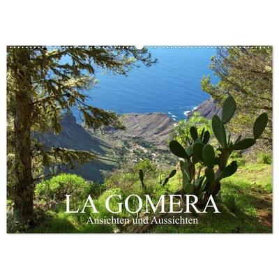 La Gomera - Ansichten und Aussichten (Wandkalender 2026 DIN A2 quer), CALVENDO Monatskalender