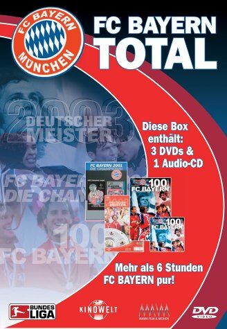 FC Bayern Total [3 DVDs] - Preis vom 09.10.2026 07:28:09 h