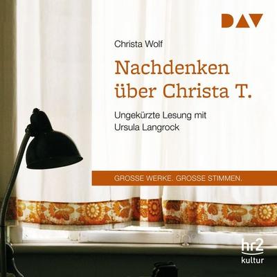 Nachdenken über Christa T. - Christa Wolf, Audio, 9783742403384
