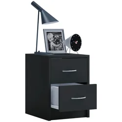 Nachtkästchen Boxal Mini Schwarz