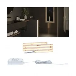 Paulmann 78424 LumiTiles LED Stripe COB Slim 1m IP44 3W 230lm 280LEDs/m 2700K 7VA