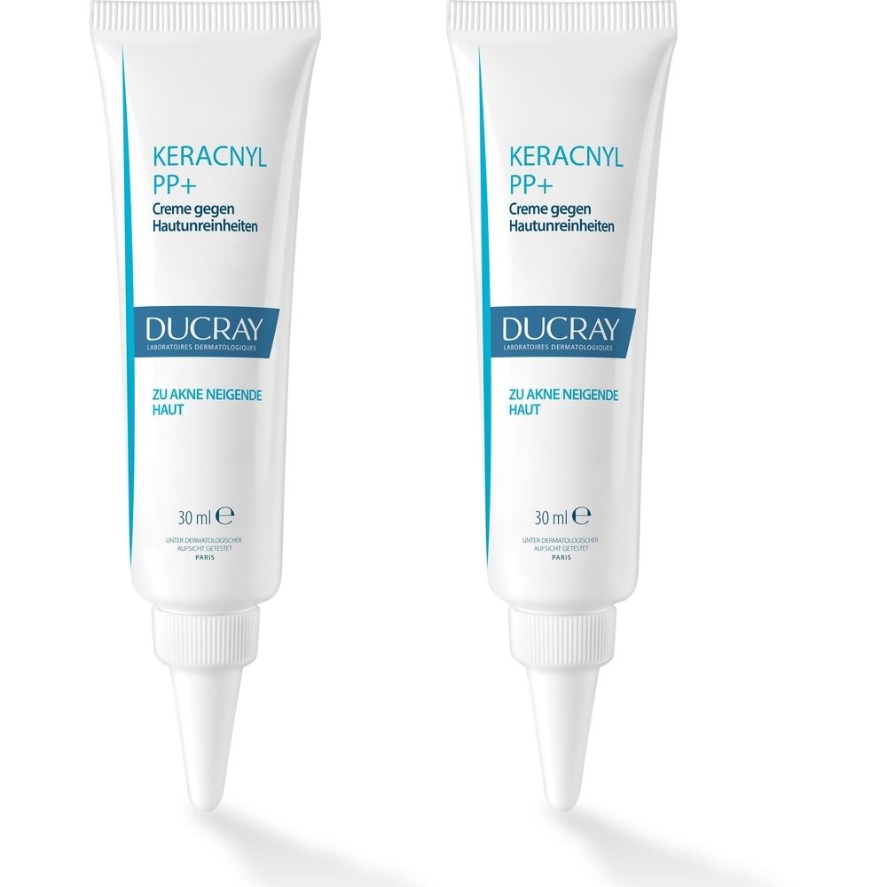 Ducray Keracnyl PP+ Creme gegen Hautunreinheiten x2 2x30 ml