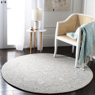 SAFAVIEH Handmade Micro-Loop Audette Wool Rug