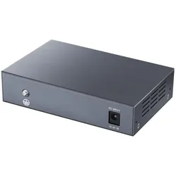 Cudy Netzwerk-Switch (6 Ports), Netzwerk Switch, Grau, Schwarz