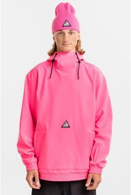 O'Neill s Fwc Play Softshell Snow Hoodie in Skatr Pnk, Size XL, Elastane/Polyester