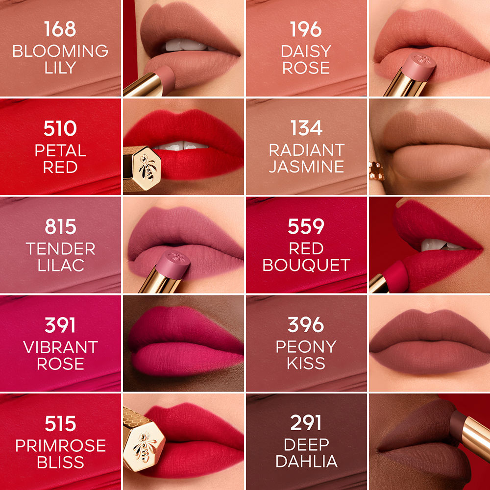 Guerlain Kisskiss Blur Matte barra de labios #515