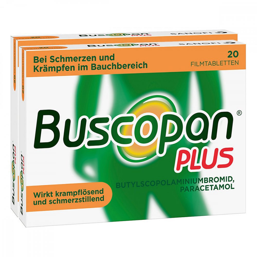A. Nattermann & Cie GmbH Buscopan PLUS Filmtabletten Doppelpack 08100938