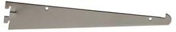 "Econoco - GA10 - 10"" Chrome Tap-in Style Shelf Bracket For Universal Line Slotted Standards Sold in Pack of 25"