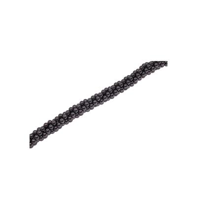 Collier FIRETTI "Schmuck Geschenk Halsschmuck Halskette Edelstein Farbstein Hämatit", silber (silberfarben, grau), Halsketten, Damen, Messing, L: 50 B: 9mm, Collier, Made in Germany - mit Hämatit, B:9mm