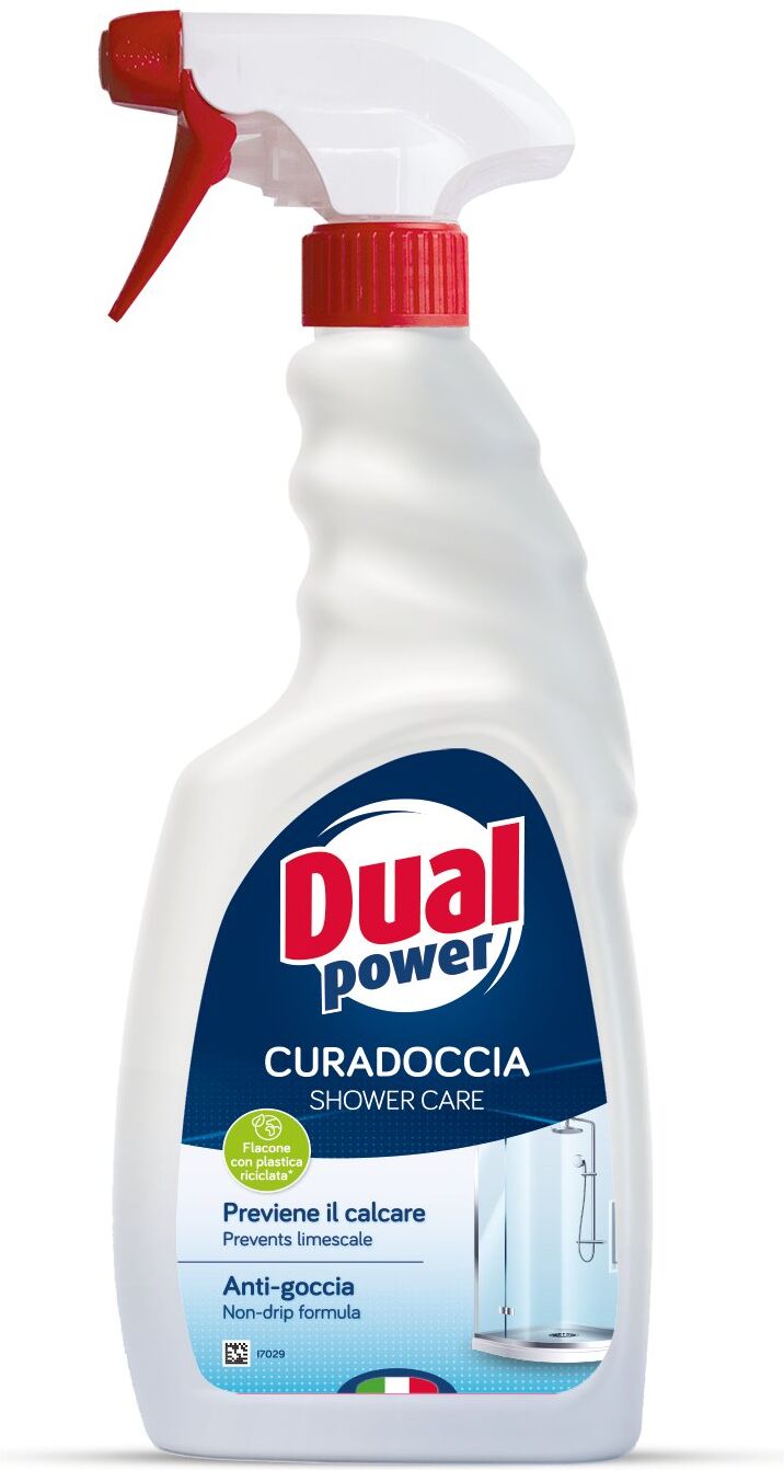 Detergente bagno Dual Power DS9126 spray Curadoccia anticalcare