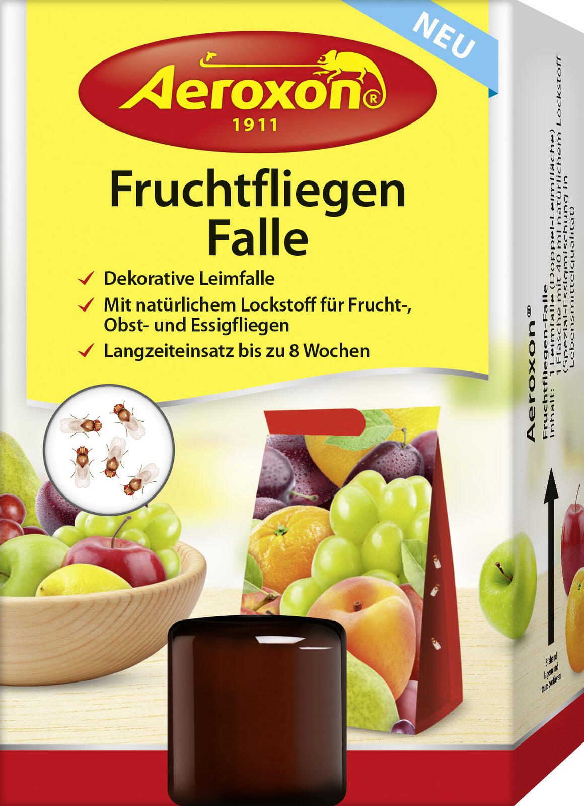 Aeroxon Fruchtfliegenfalle bunt 246887