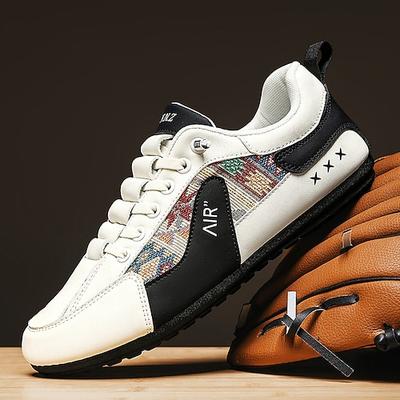 Lässige Herren-Sneaker aus Kunstleder, erstklassiger Komfort und Stil, perfekt für den Alltag