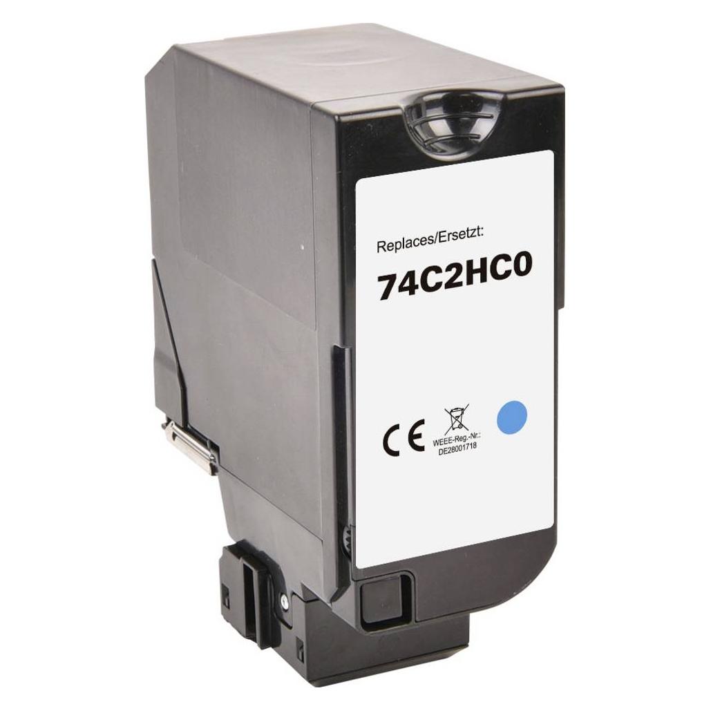Renkforce Druckerpatrone ersetzt Lexmark 74C2HC0 Kompatibel Cyan 12000 Seiten (RF-7475638)