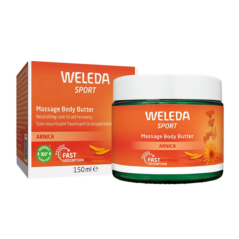 Weleda Sport Massage Body Butter Arnika, 150ml 005087DC