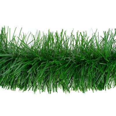 Creativery 3m Grasgirlande 15cm Innen Außen Lamettagirlande Dekogirlande Weihnachten Weihnachtsgirlande künstliche Festzeltgirlande Hochzeit Maibaum Grün matt