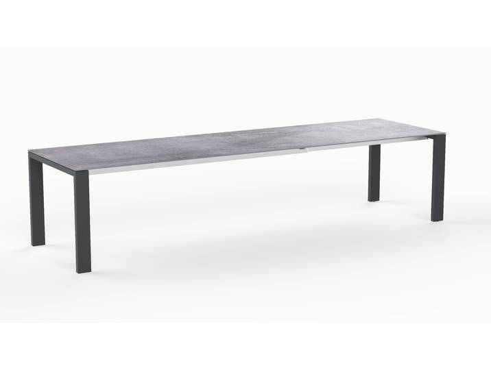 SIT Mobilia OLYMPIA Oslo Ausziehtisch Edelstahl Anthrazit