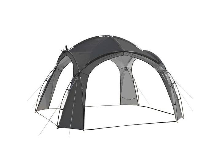 Pavillon Ticino ca. 350x230x350 cm Schwarz