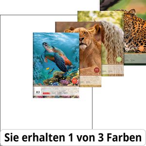 Brunnen Zeichenblock 104791309, A3, 100 g/m², weiß, perforiert, 20 Blatt