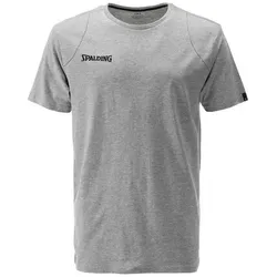 Spalding, Unisex, Sportshirt, T-Shirt (S), Grau