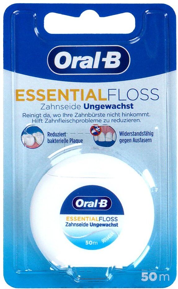 Oral-B Oral B Zahnseide Essential Floss ungewachst 1Pck