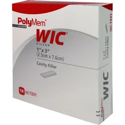 Polymem Wic Silber Füll-Pad 2.5x8cm 14 ST