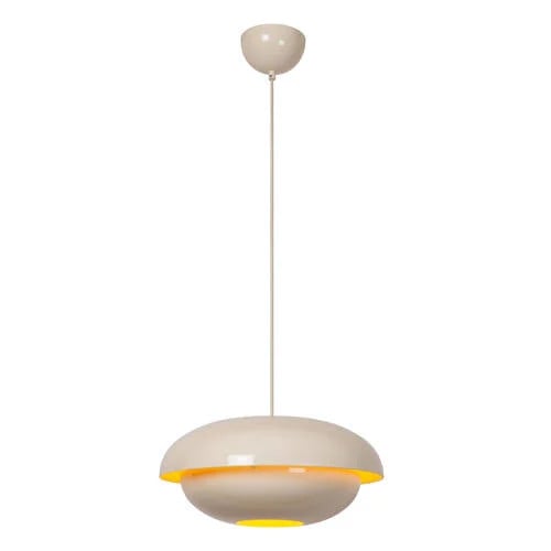 Lucide YOUNES Hanglamp - Beige - Diameter: 40 cm - E27