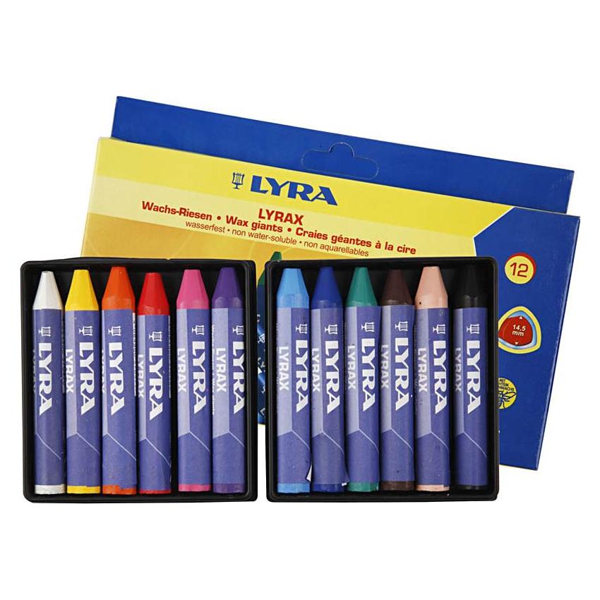 Lyra Wax Crayons (12x) (4084900570012)
