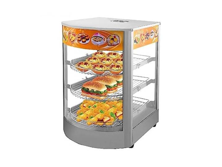 Speisenwärmer Arbeitsplatte Einstellbare Temperatur Pizzagebäck Burgerwärmer Küchengerät Gewerbliche Restaurants Stabilität Gewährleisten(5-Tier)