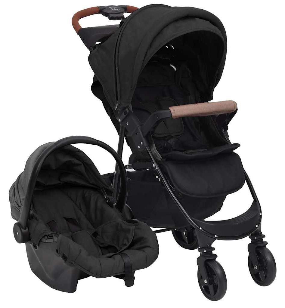 Kinderwagen - Buggy - Kinderwagen mit zusammenklappbarer Funktion - Reisebuggy - Robuster Stahlrahmen