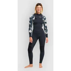 Roxy 4/3 Swell Natural Front Zip Neoprenanzug hibiscus real Gr. L