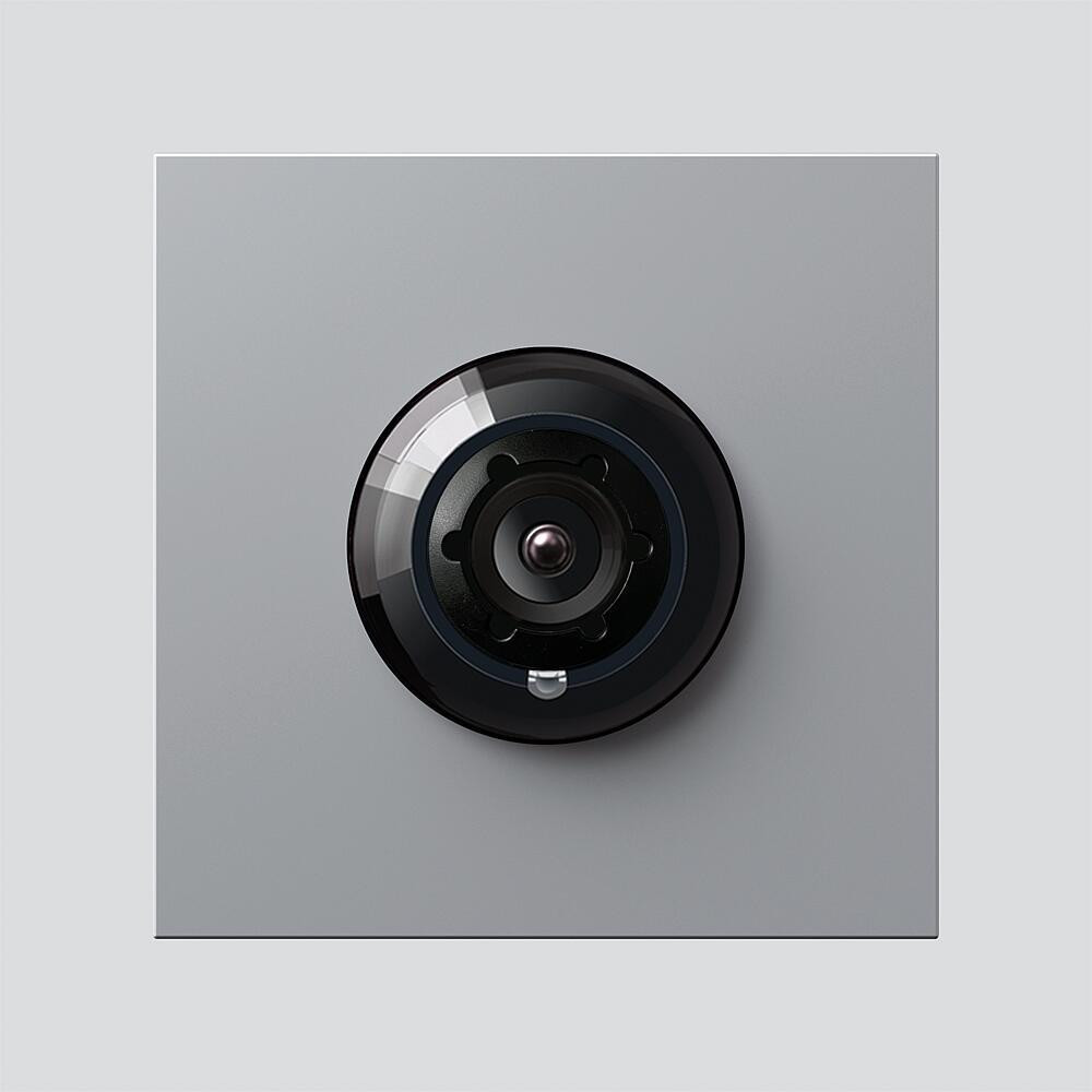 Siedle intercomcamera 130 BCM653-03SM, zilverkleurig metallic, geschikt voor Siedle Vario