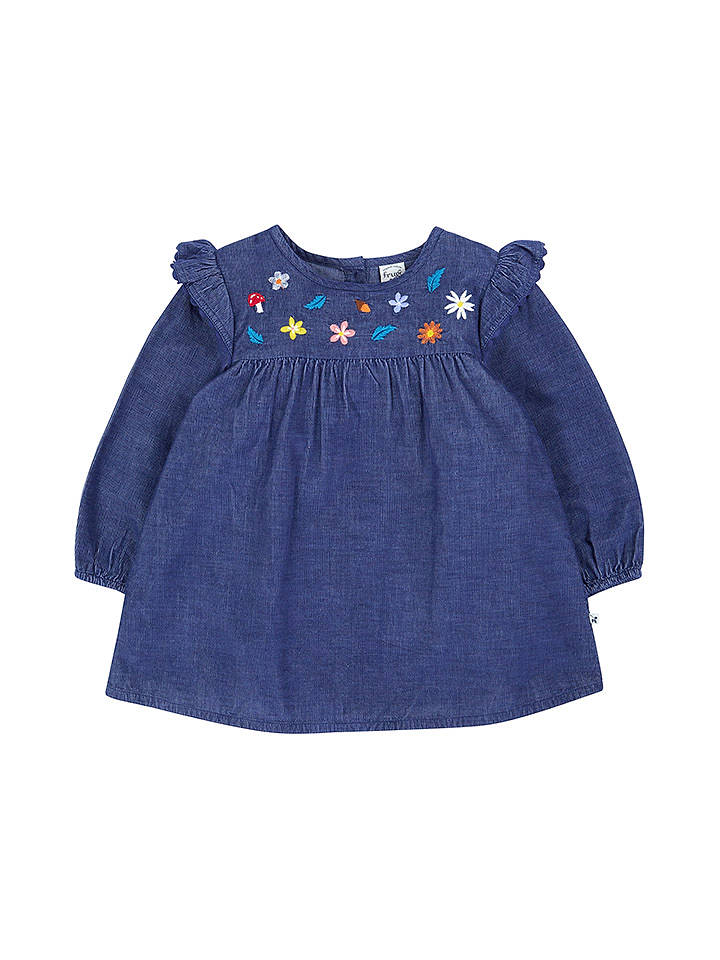 Frugi Bluse "April" in Blau - 104/110