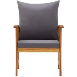 vidaXL, Gartenstühle, Japenar (2x single chair)