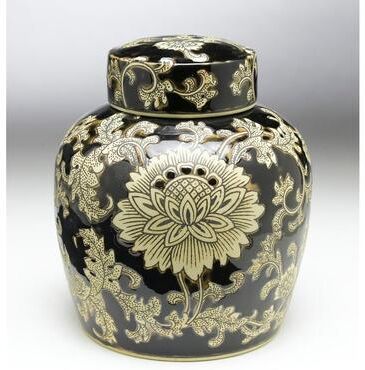 Orchard Creek Designs "Desin 9"" Porcelain Jar"