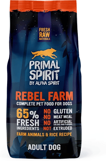 Alpha Alimento Primal 65% Rebel Fram 1 Kg