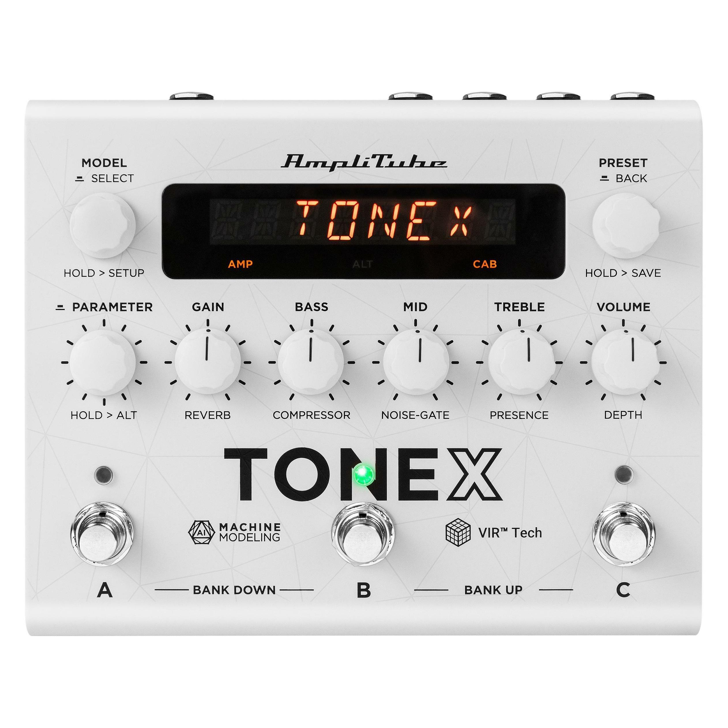 IK Multimedia TONEX Pedal Anniversary Edition (Bass, E-Gitarre) (XG-PEDAL-TONEX-WHITE)
