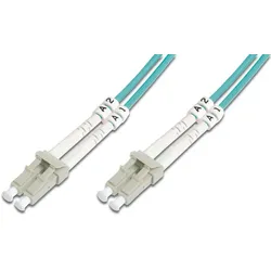 Digitus LWL Multimode OM 3 Patchkabel, LC / LC
