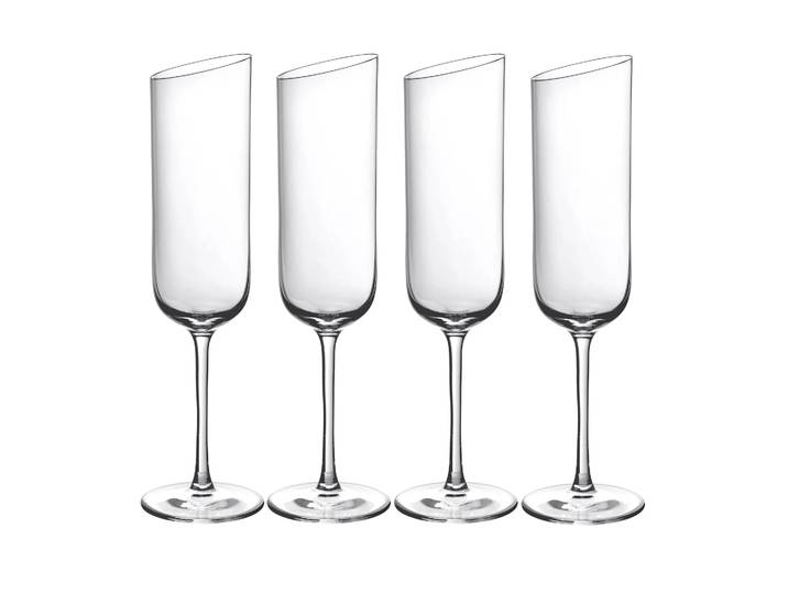 Villeroy & Boch Verre à champagne NewMoon Lot de 4 17 cl