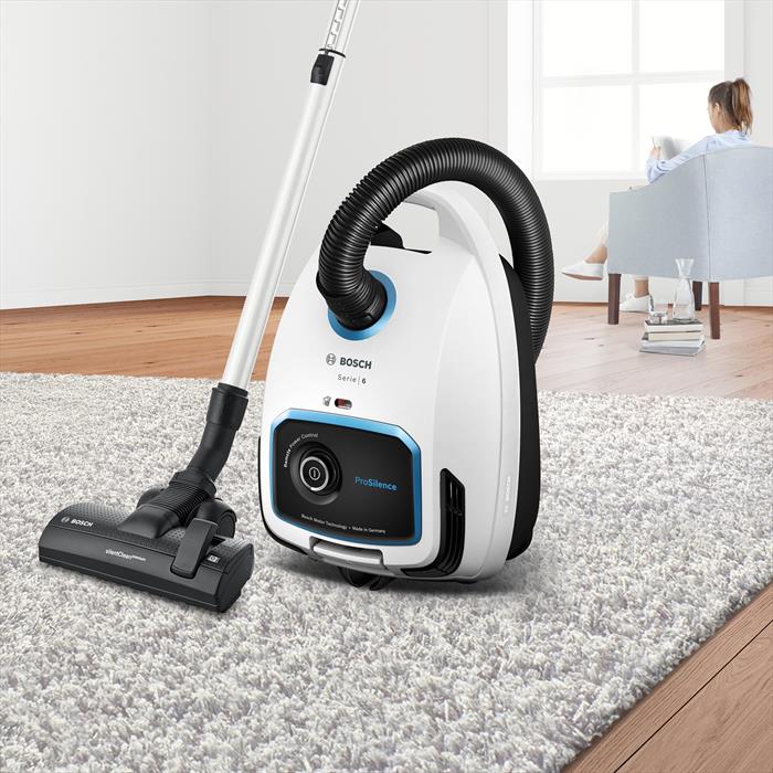 Bosch Aspirapolvere A Traino Bgb6sil1-bianco