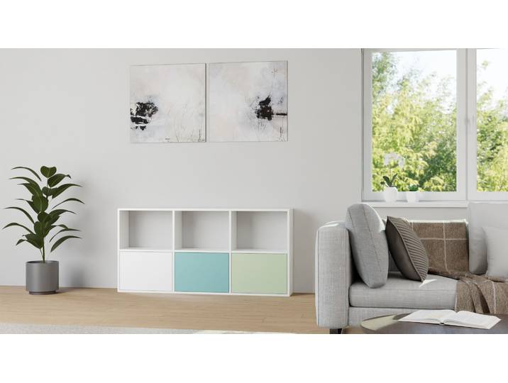 Kinderzimmer Regal MDF Beschichtet MDF Weiß matt