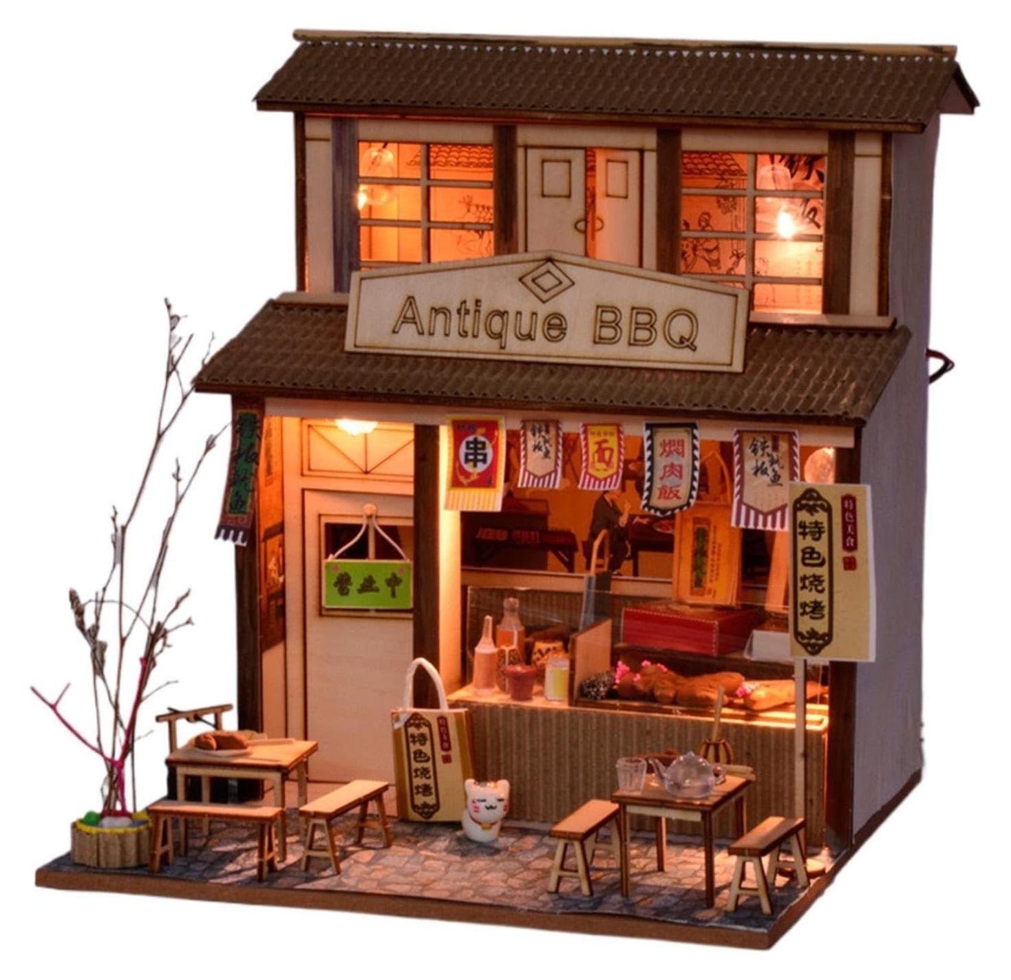 Miniatuurhuis Bouwset voor Creatieve Knutselaars