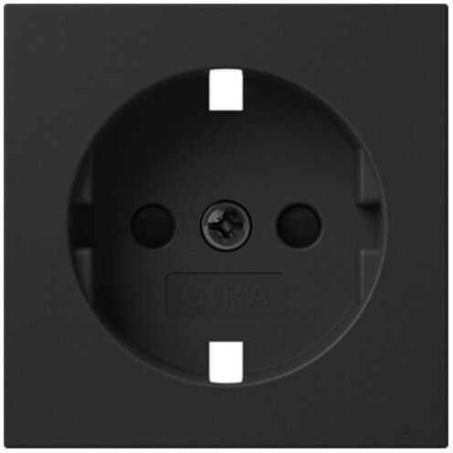 Gira Cache prise SCHUKO noir mat 4921005 (4921005)
