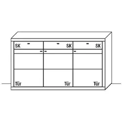 Wöstmann Aurum Highboard 2041