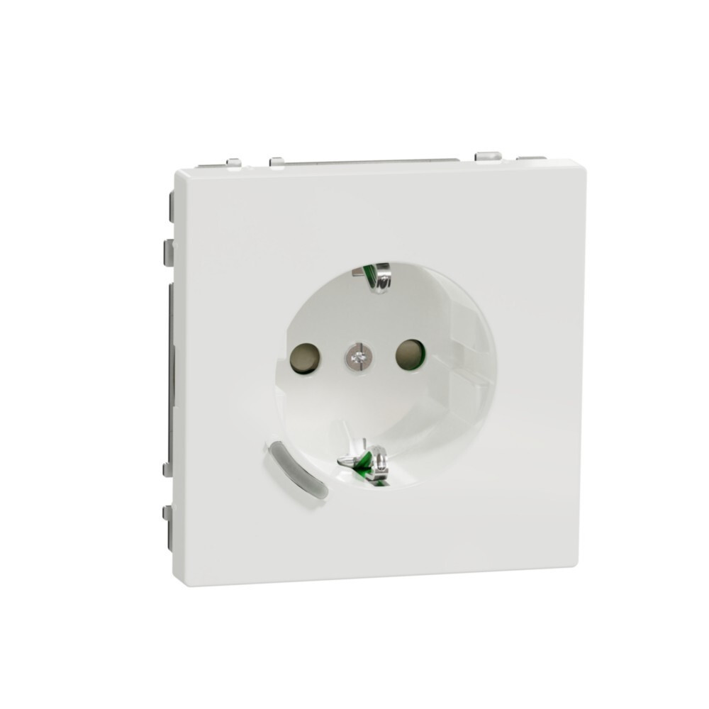 Merten Smart Home Wiser stekker met beveiligingscontact MEG2380-6035 16A