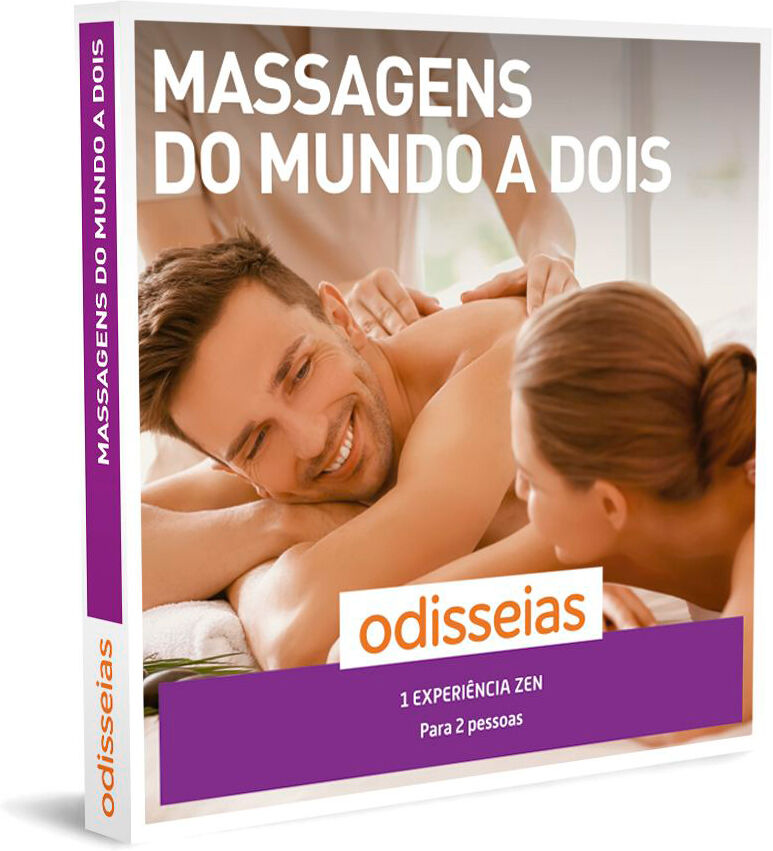 Massagens do Mundo a Dois   100 Experiências à escolha