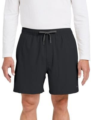 HUK H200184 Men's Pursuit Volley Shorts in Black size Medium   Polyester/Spandex Blend