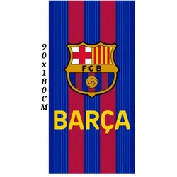 FC Barcelona, Strandtuch, F.C Barcelona microfibre beach towel (180 x 90 cm)