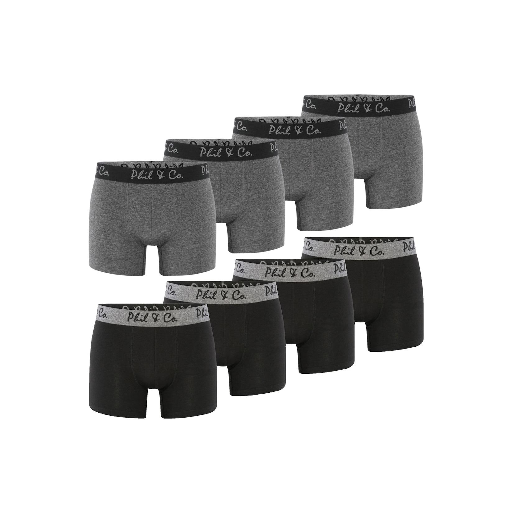 Phil & Co. Berlin Herren Retroshorts 8-Pack Jersey 8er Pack