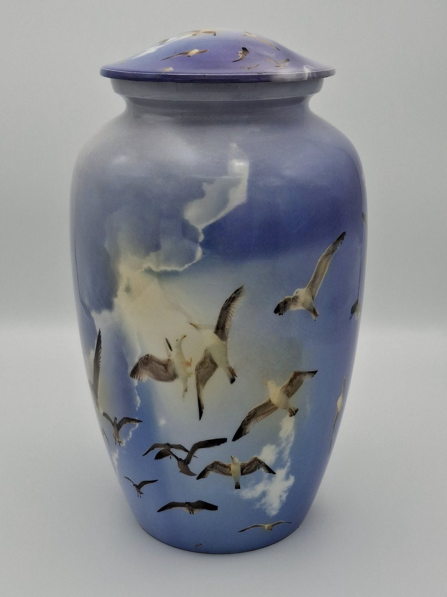 Urn Flying doves 2250A voor volwassenen