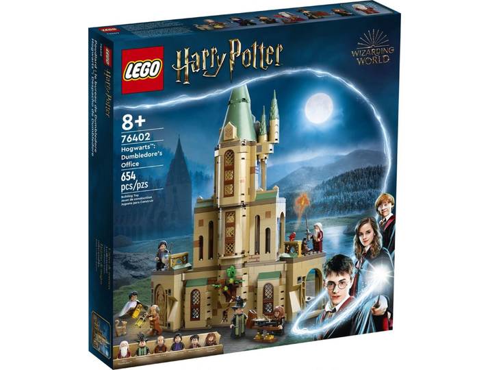 LEGO® LEGO® Harry Potter 76402 Hogwarts™: Dumbledores Büro Konstruktionsspielsteine, (654 St)